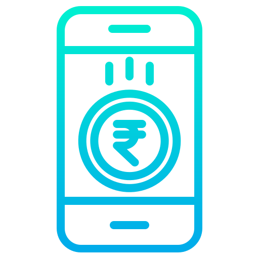 smartphone Kiranshastry Gradient icoon