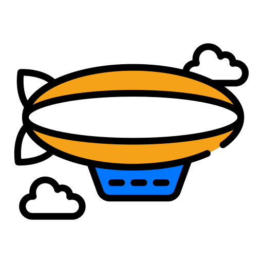 Zeppelin Generic color lineal-color icon