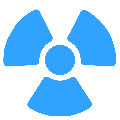 radioactief Generic color fill icoon