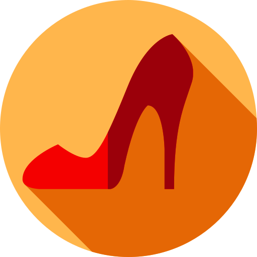 Shoes Flat Circular Flat icon