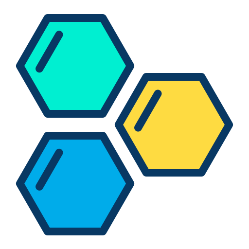 Células Kiranshastry Lineal Color icono
