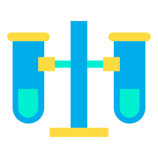 Test tube Kiranshastry Flat icon