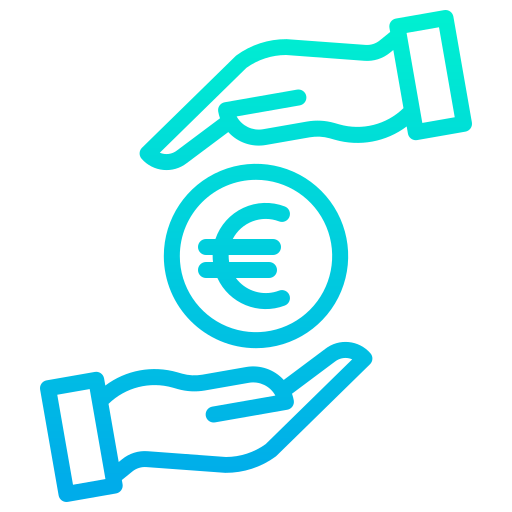 Euro Kiranshastry Gradient icono