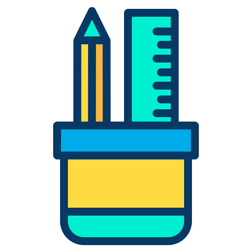 Stationery Kiranshastry Lineal Color icon
