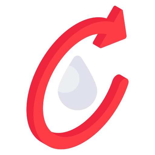 水のリサイクル Generic Isometric icon