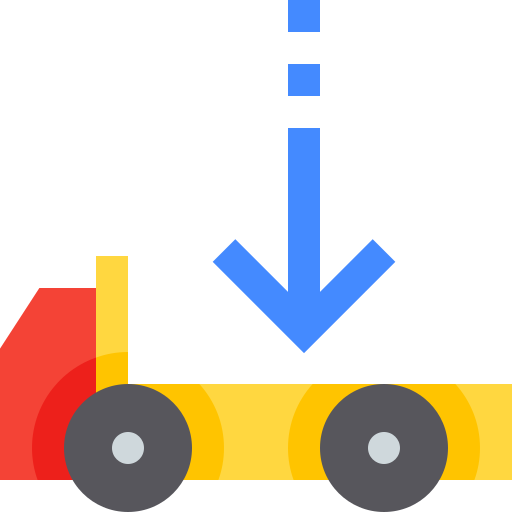 lastwagen Pixelmeetup Flat icon