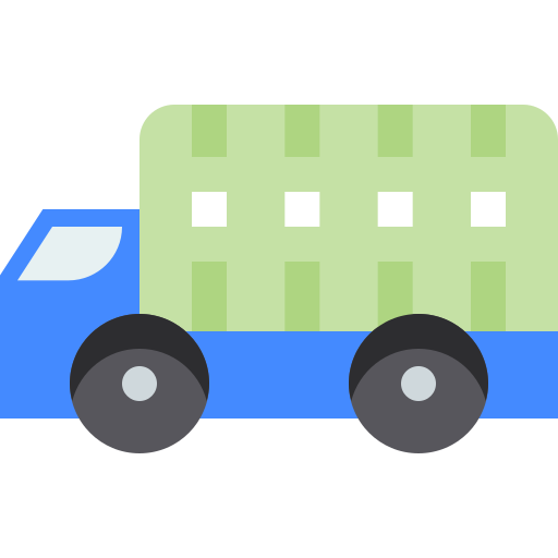 Delivery truck Pixelmeetup Flat icon