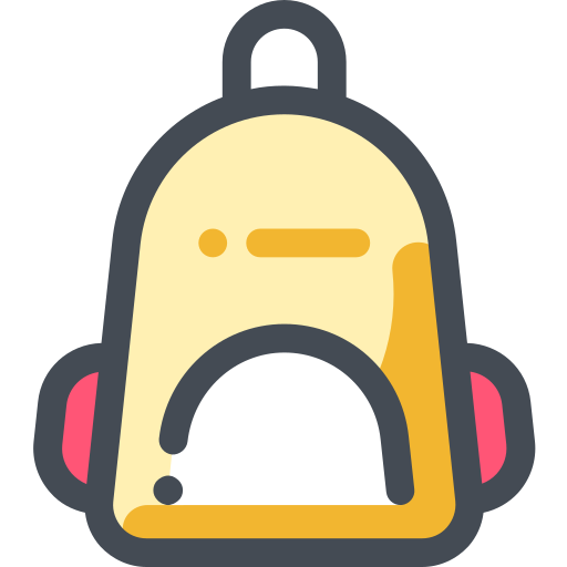 rucksack Sergei Kokota Lineal Color icon