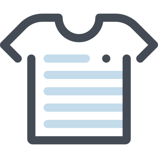 Tshirt Sergei Kokota Lineal Color icon