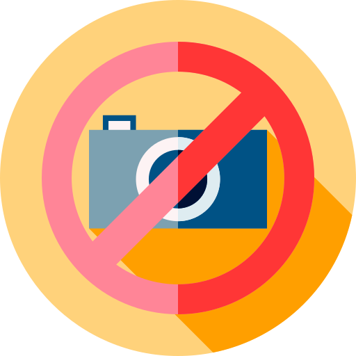 Camera Flat Circular Flat icon