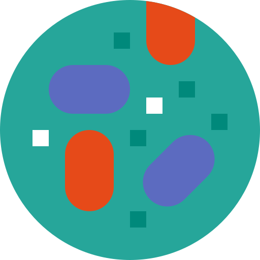 bakterien Pixelmeetup Flat icon
