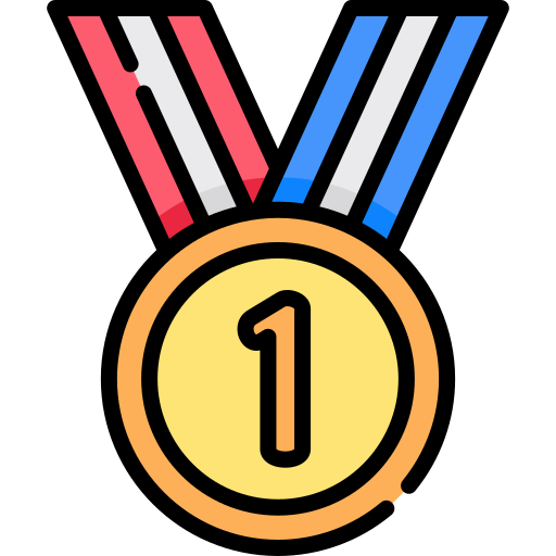 Medal Kawaii Lineal color icon
