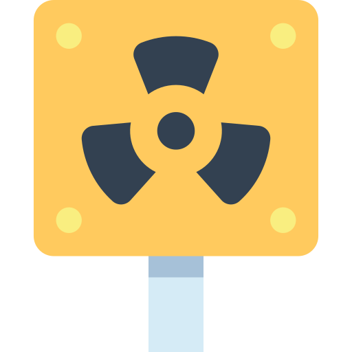 Nuclear Kawaii Flat icono
