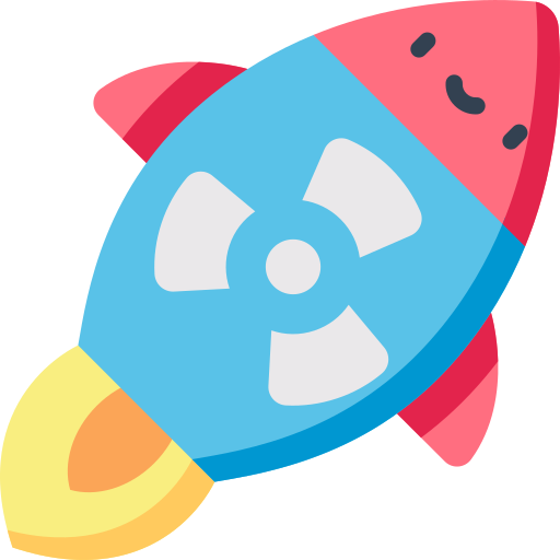 로켓 Kawaii Flat icon