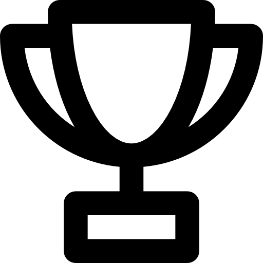 Trophy Basic Rounded Lineal icon