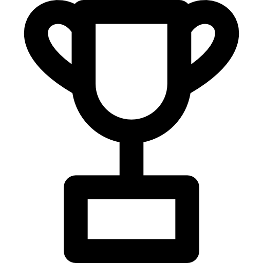 Trophy Basic Rounded Lineal icon