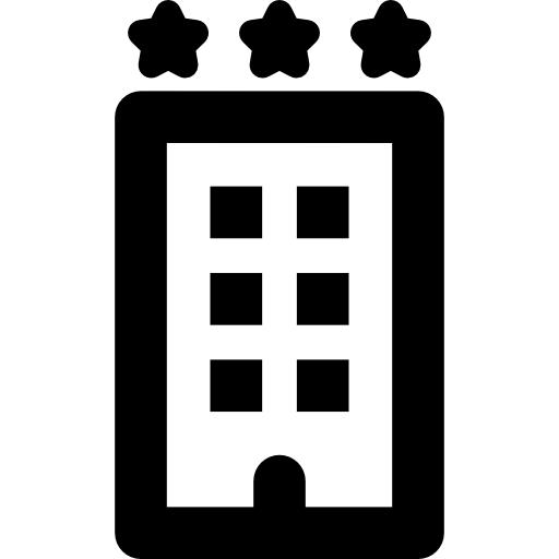 Отель Basic Rounded Lineal иконка