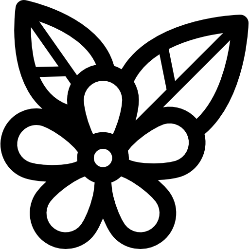 꽃 Curved Lineal icon