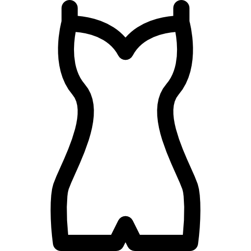 Swimsuit Curved Lineal icon