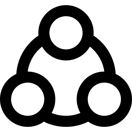 チームワーク Basic Rounded Lineal icon