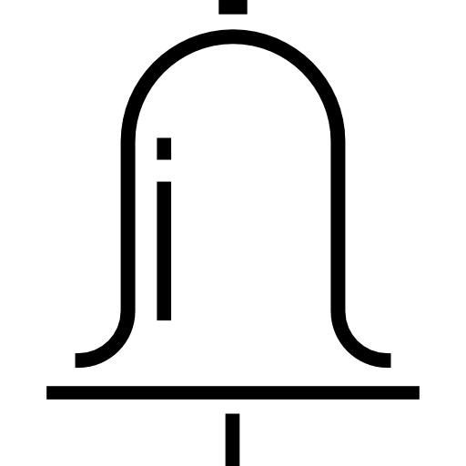 glocke Detailed Straight Lineal icon
