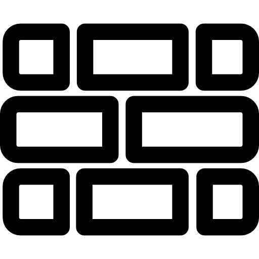 ファイアウォール Basic Rounded Lineal icon