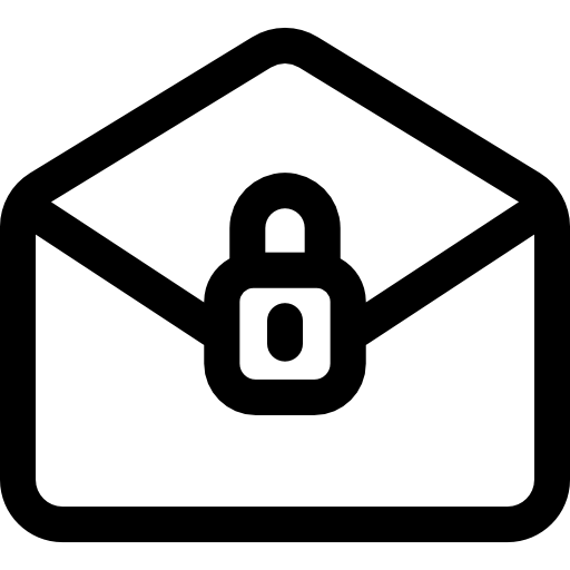 correo electrónico Basic Rounded Lineal icono
