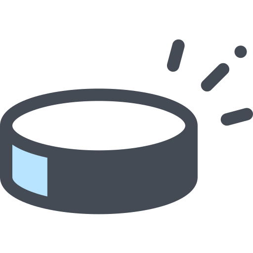 rondelle de hockey Sergei Kokota Lineal Color Icône