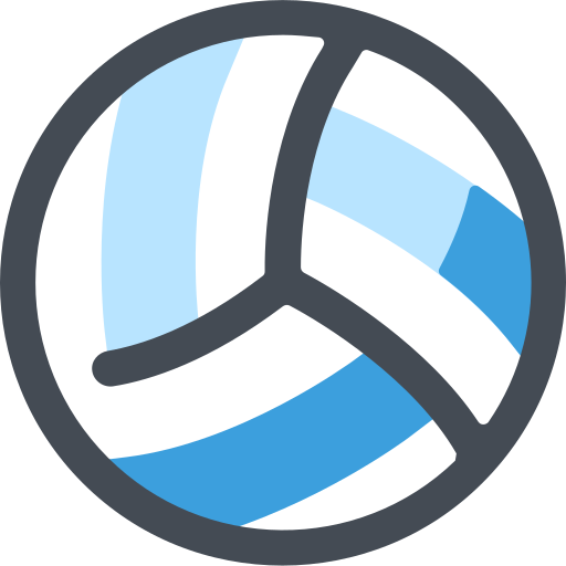 volleyball Sergei Kokota Lineal Color icon