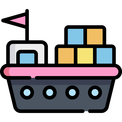 container Kawaii Lineal color icon