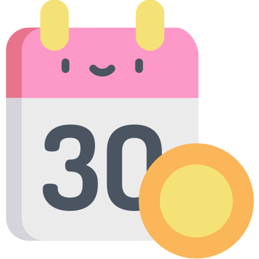 Payment day Kawaii Flat icon