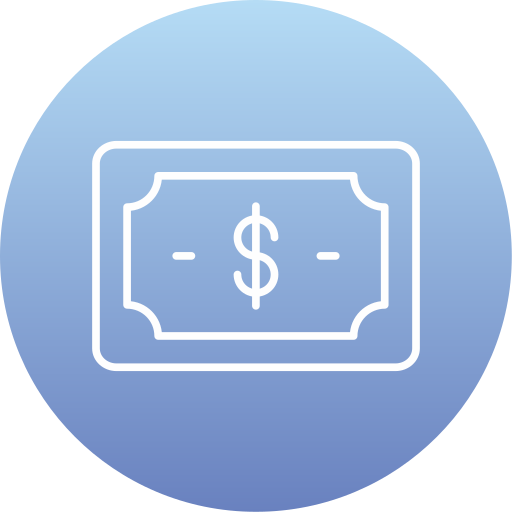 dollarnote Generic gradient fill icon