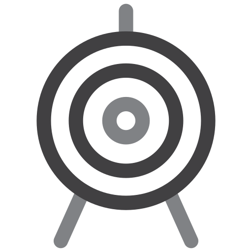 bullseye Generic outline icona