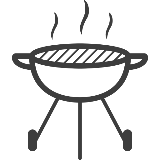 barbecue Generic outline icoon
