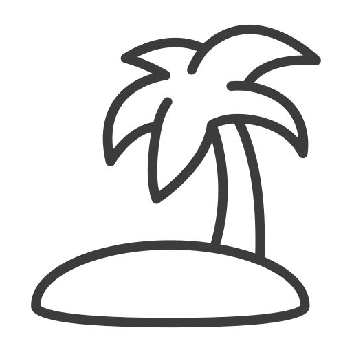 palma Generic outline icona