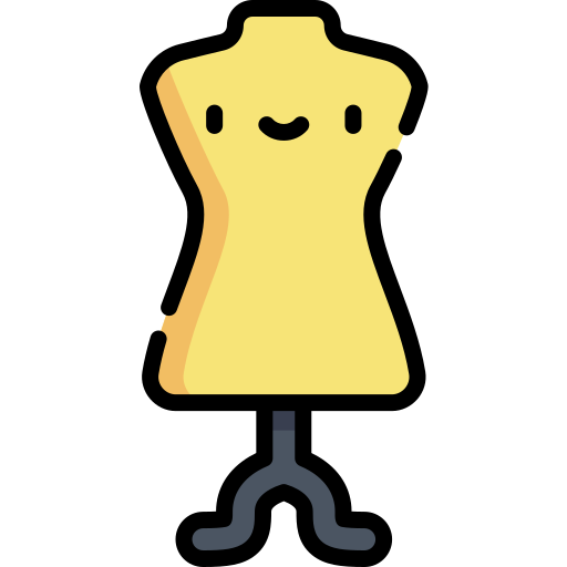 kleid Kawaii Lineal color icon
