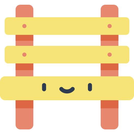 Bench Kawaii Flat icon