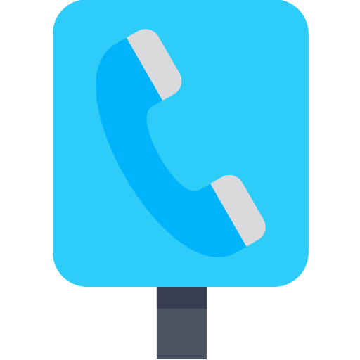 Phone cabin Kawaii Flat icon