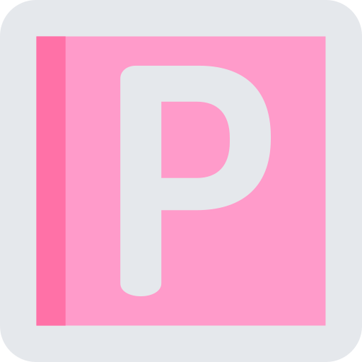 Parking Kawaii Flat icon