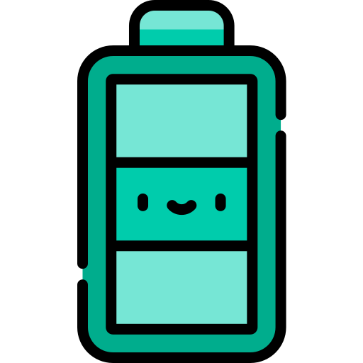 batterie Kawaii Lineal color icon