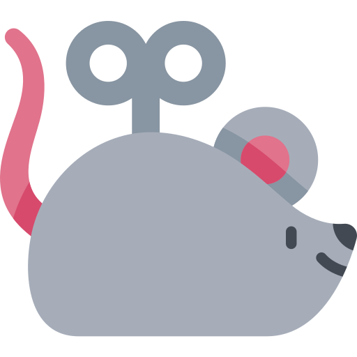 Мышь Kawaii Flat иконка