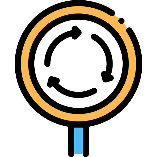 Roundabout Detailed Rounded Lineal color icon