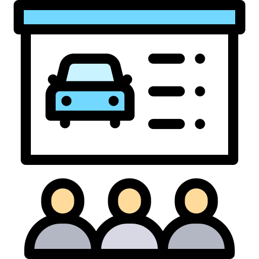 Capacitación Detailed Rounded Lineal color icono