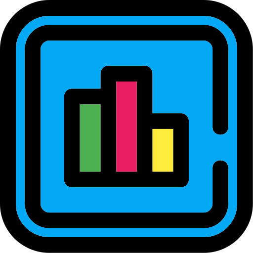 estadísticas Generic color lineal-color icono