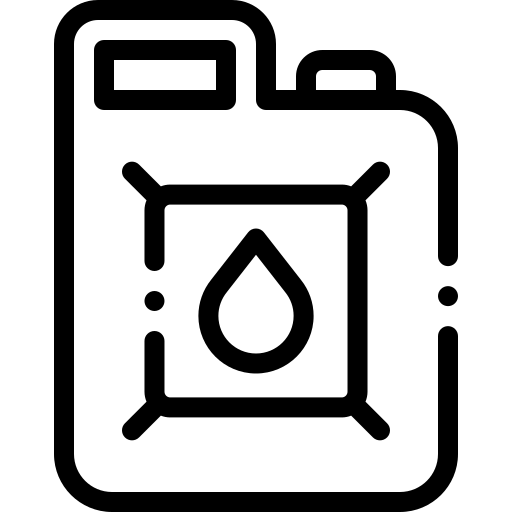 gas Detailed Rounded Lineal icona