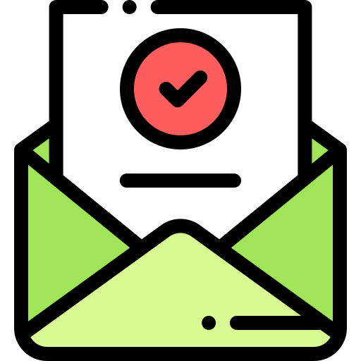 mail Detailed Rounded Lineal color icon