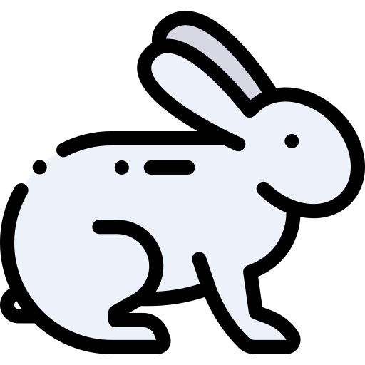 hase Detailed Rounded Lineal color icon