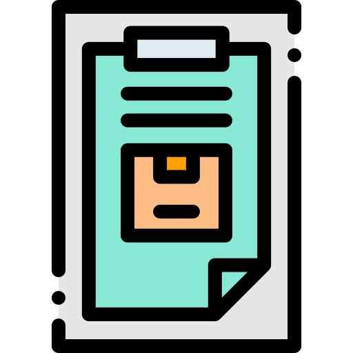 Clipboard Detailed Rounded Lineal color icon