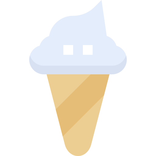 Ice cream Pixelmeetup Flat icon