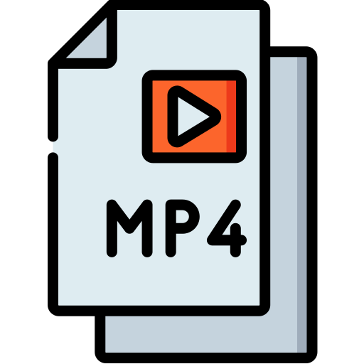 mp4 Special Lineal color icon